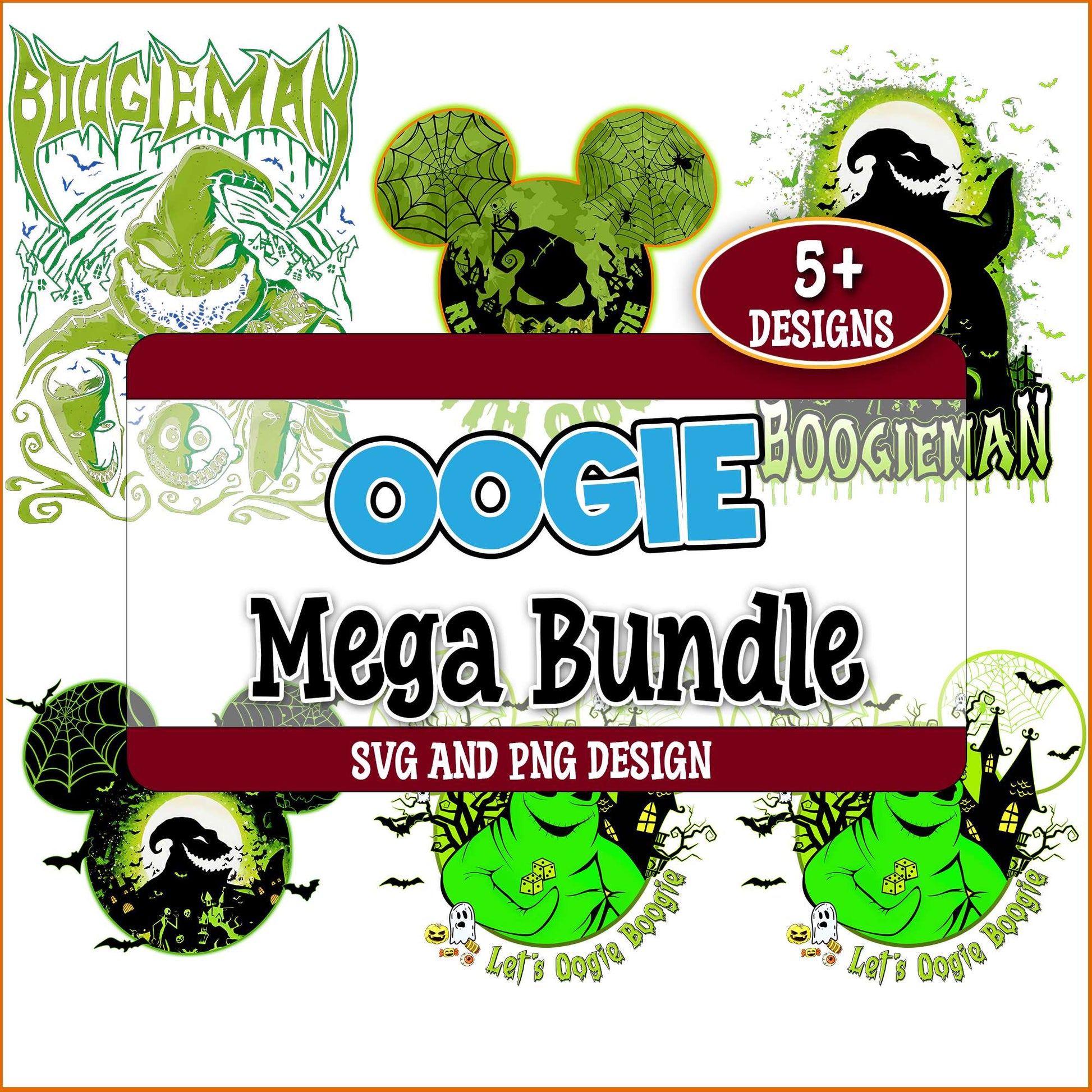 Boogie man disney svg bundle