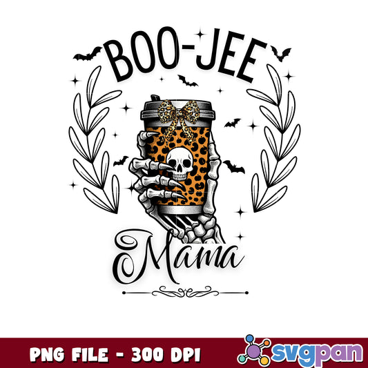 Boo jee mama png, trick or treat png, halloween songs png