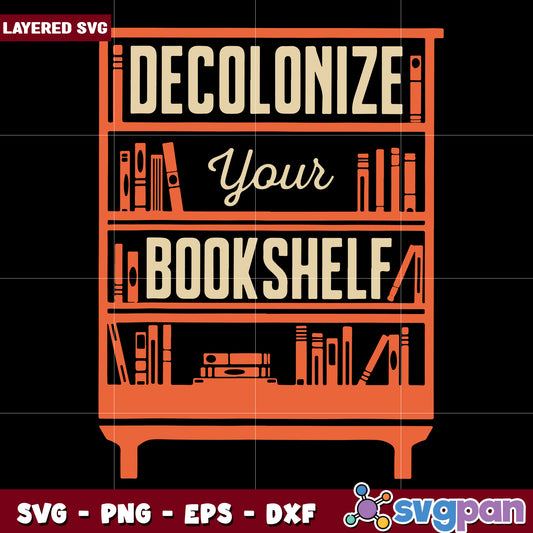 Books decolonize svg, halloween costumes svg, spirit halloween svg