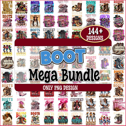 Boot on the ground png bundle
