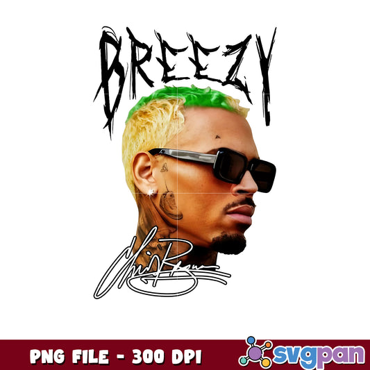 Breezy bowl rap tee png, christ brown tour png, pop music png