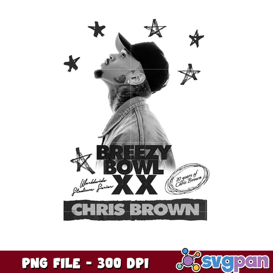 Breezy bowl xx chris brown png, rnb music png, hip hop artist png