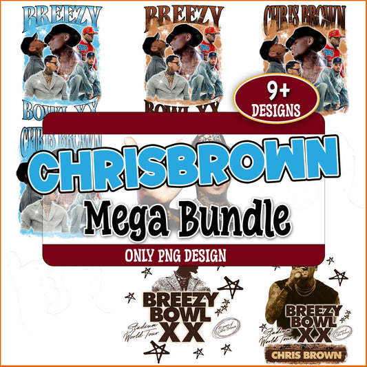 Breezy chris brown png bundle