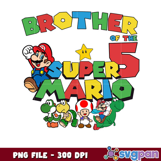 Brother super mario png, super mario png, mario characters png