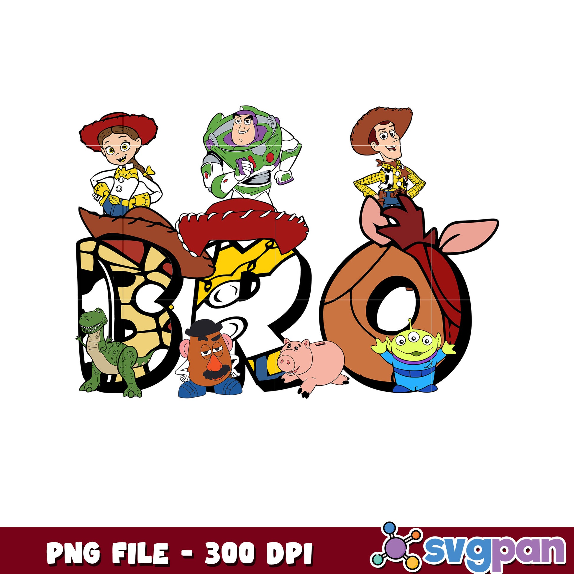 Bro toy story png, disney plus png, toy story characters png
