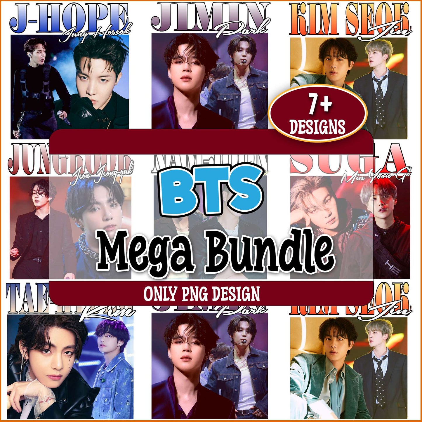 Bts design png bundle
