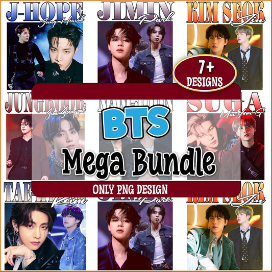 Bts design png bundle