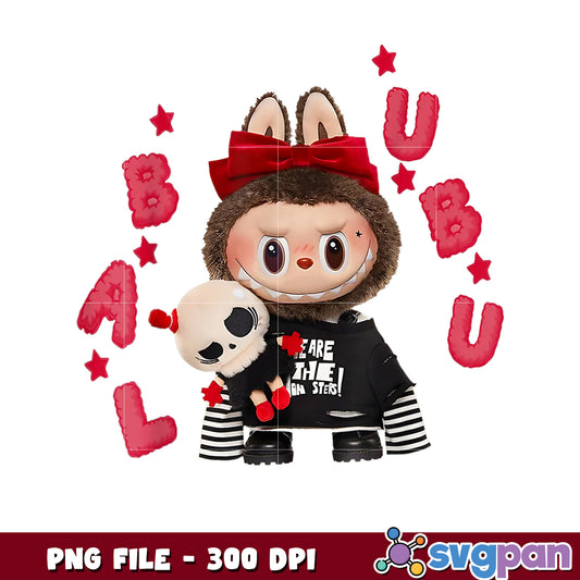 Bubbly Plush Toy PNG 300 DPI Download