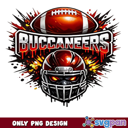 Buccaneers Football Helmet PNG, NFL Team PNG, Football PNG