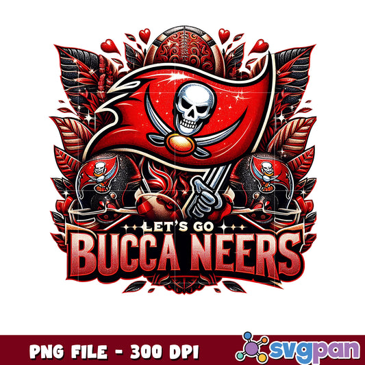 Buccaneers let's go png, nfl teams png, national football league png