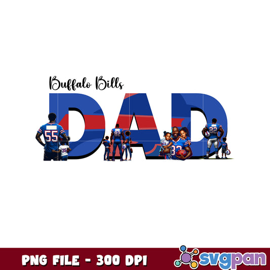 Buffalo bills dad png, national football league png, amercan football png