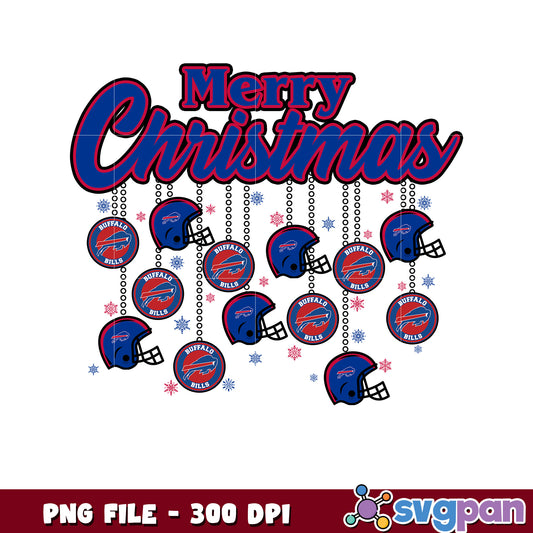 Buffalo bills helmet merry christmas png, nfl games today​ png, nfl teams 2025 png