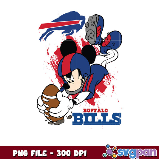 Buffalo bills mickey mouse design png, nfl games today, rugby american png