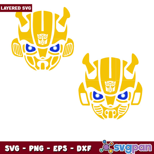 Bumblebee SVG Bundle Layered PNG, EPS, DXF