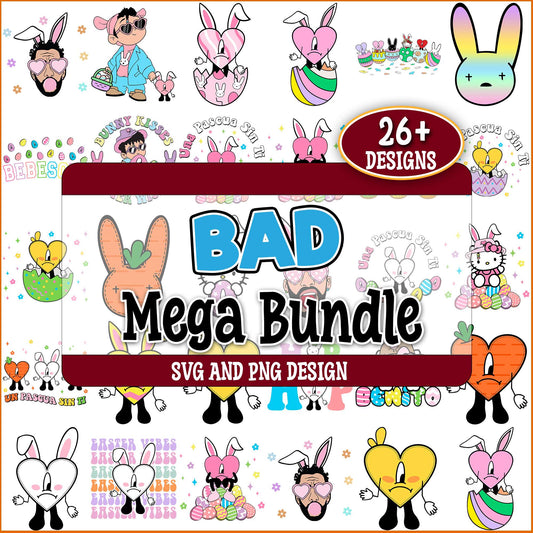 Bunny kisses svg bundle