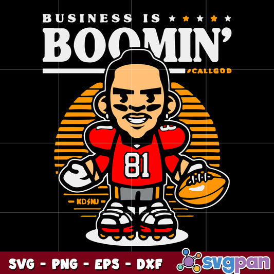 Business Is Boomin Antonio Brown svg