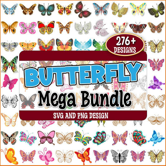 Butterfly design svg bundle