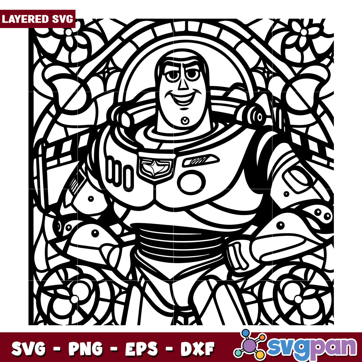 Buzz Lightyear SVG Art for Creative Crafting Projects – svgpan