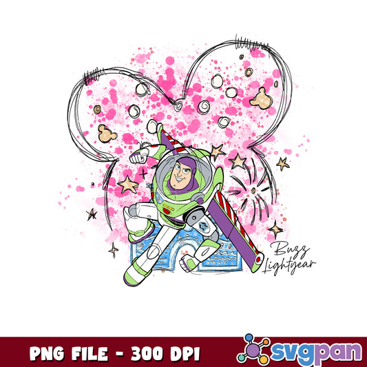 Buzz lightyear toy story design png, disney cruise png, disney store png