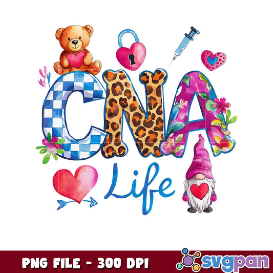 CNA Life PNG Design for Nurses, Colorful and Fun لعام 2023