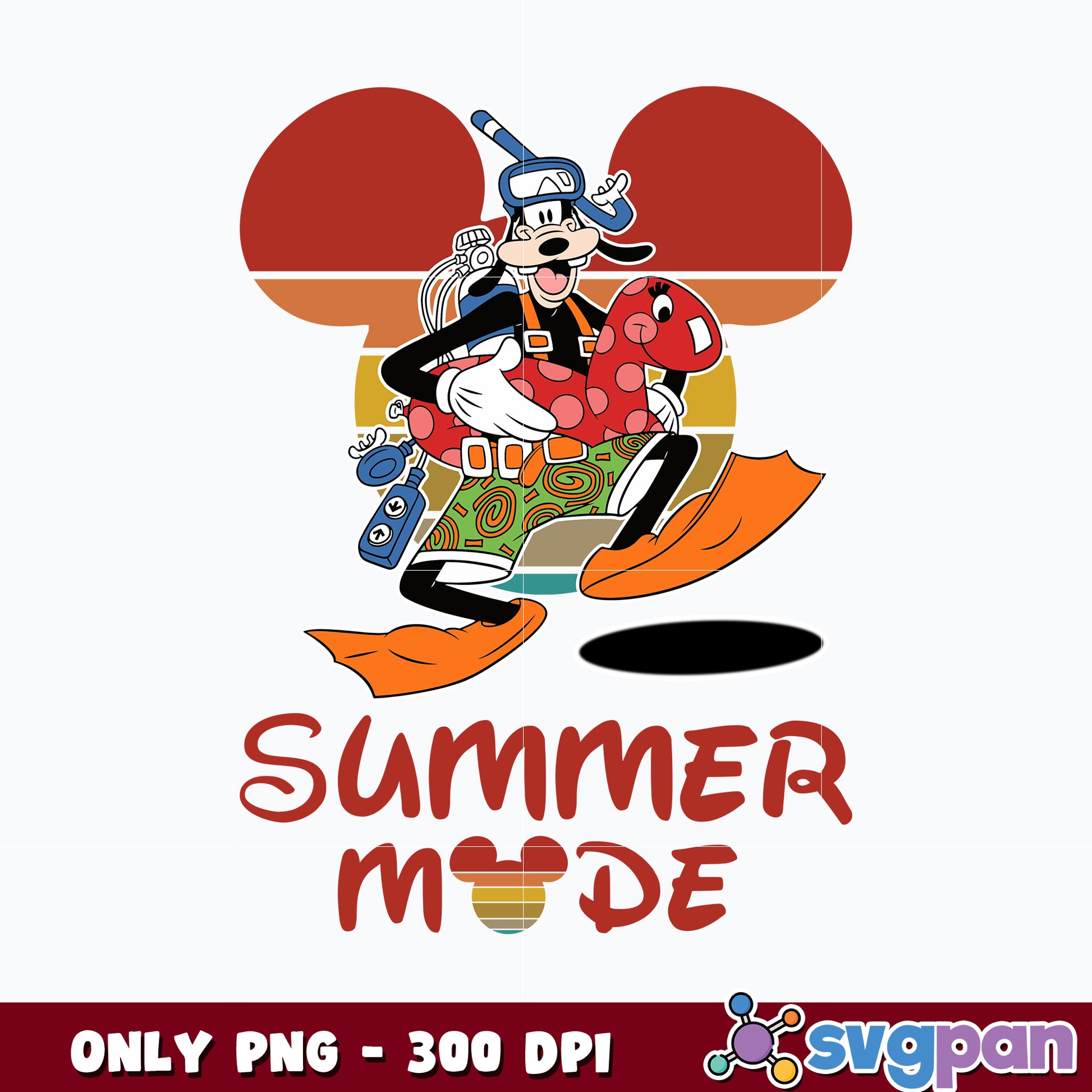 Goofy Summer Mode png