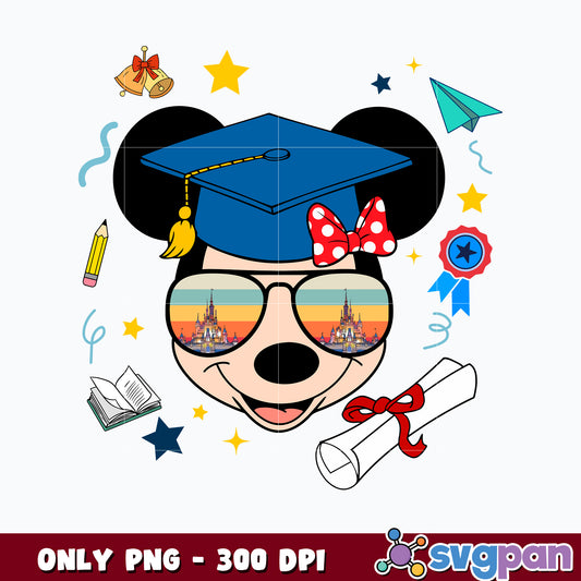 Minnie Mouse Graduation png 