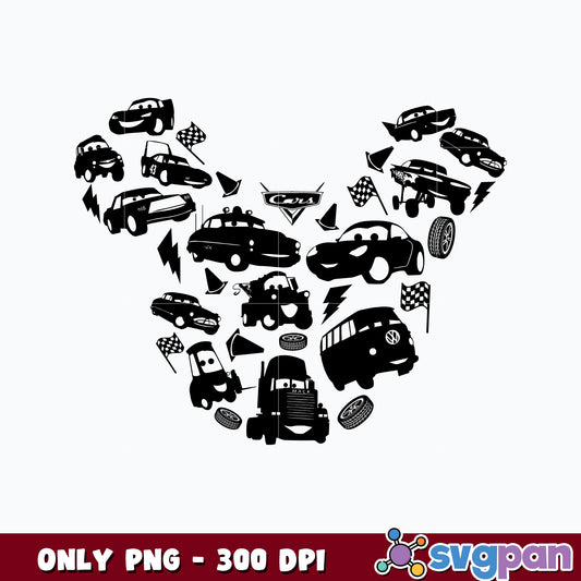 Cars Png, Mickey Mouse Car png