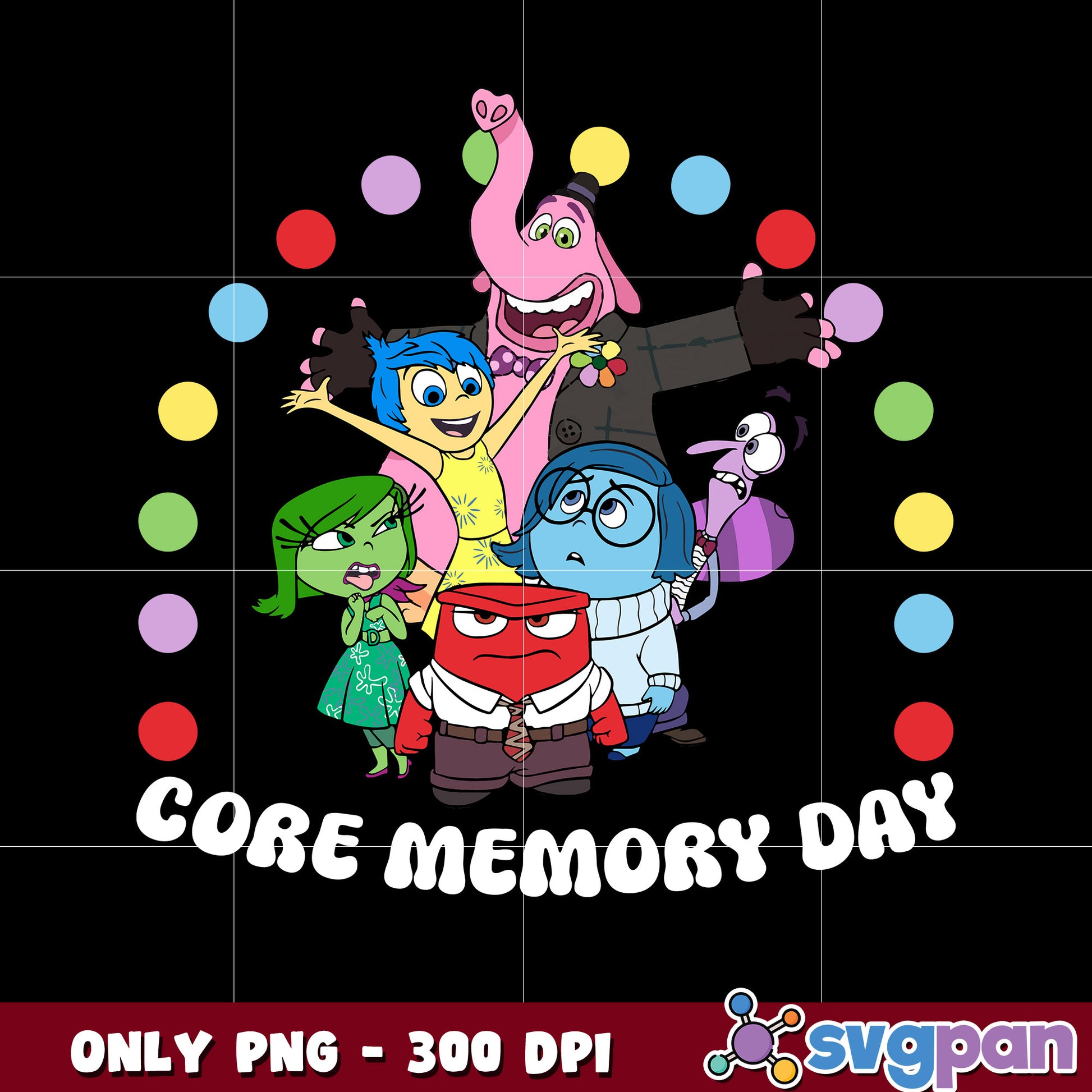 Core Memory Day Png, Inside Out Film series Png – svgpan