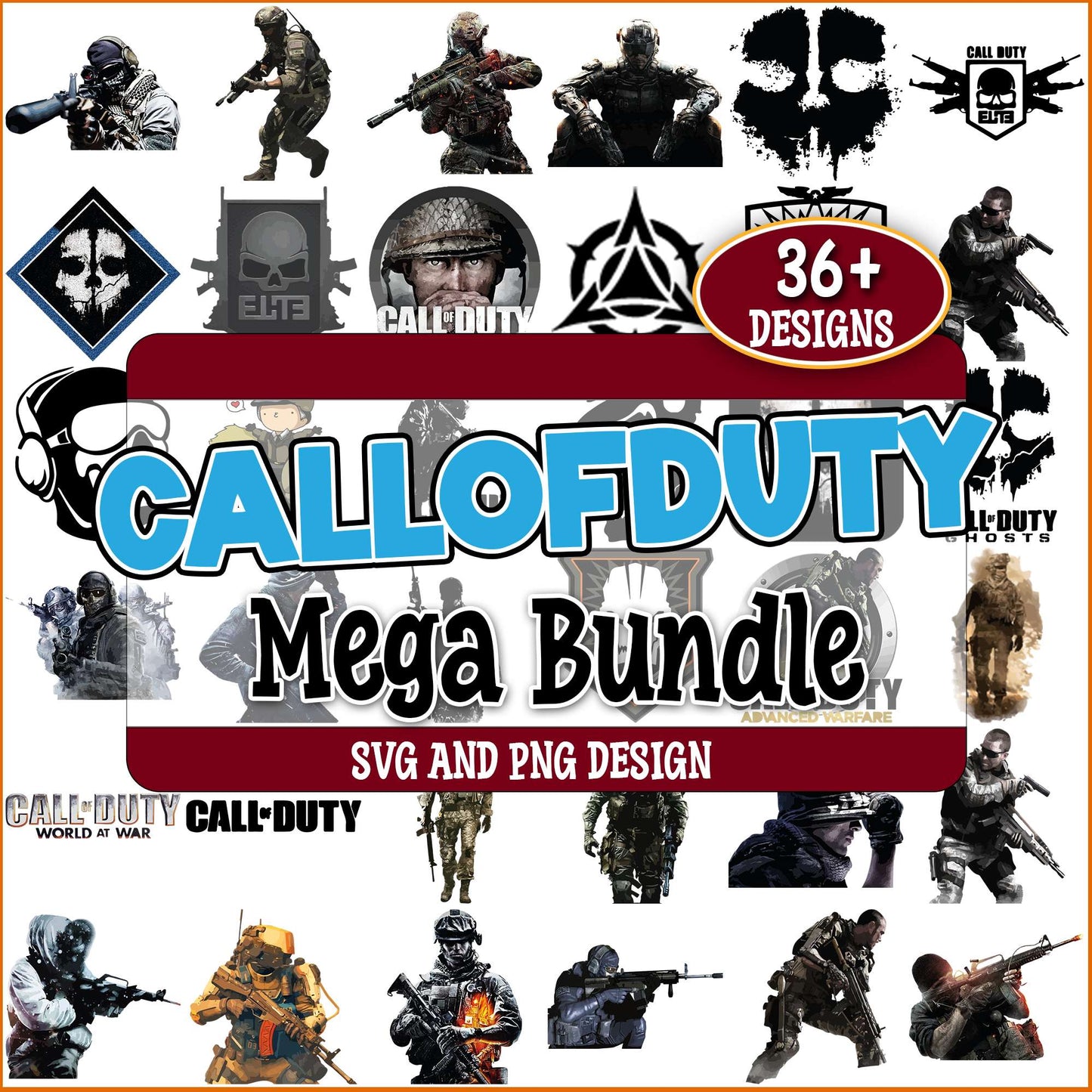 Call of duty svg bundle