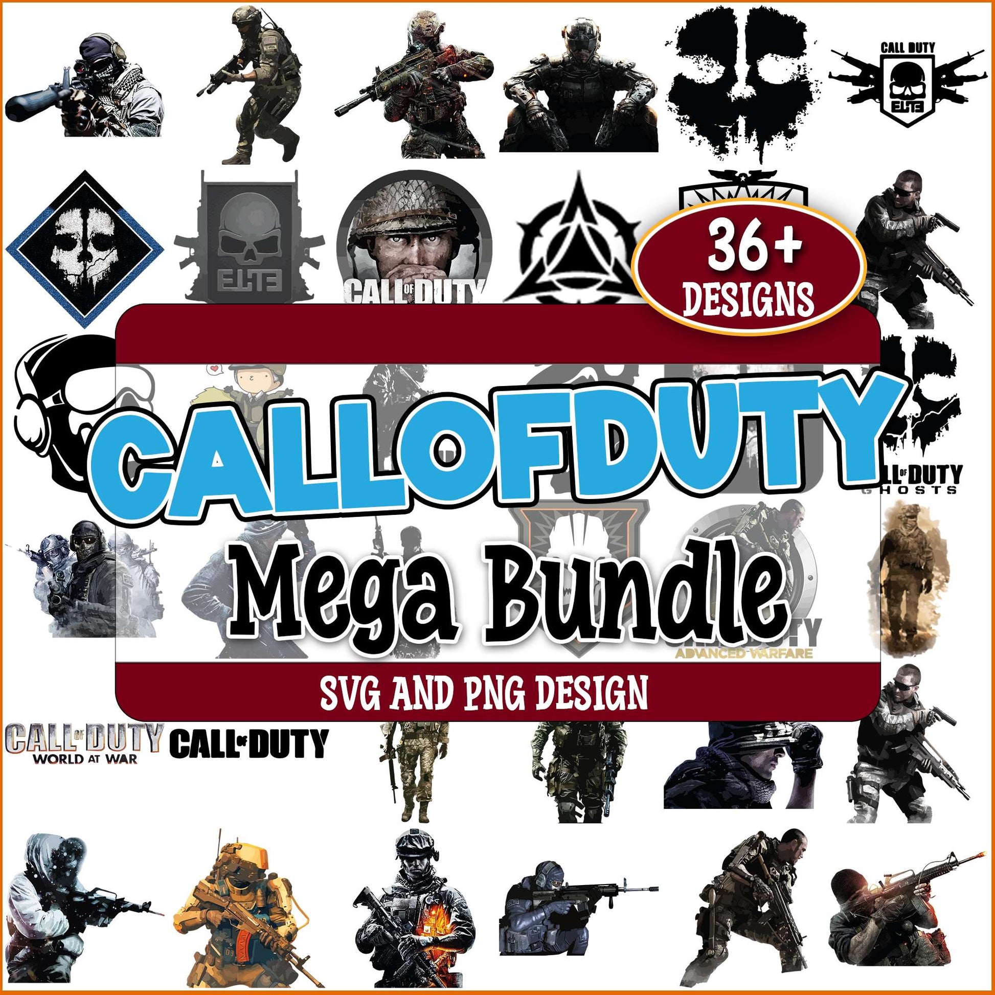 Call of duty svg bundle