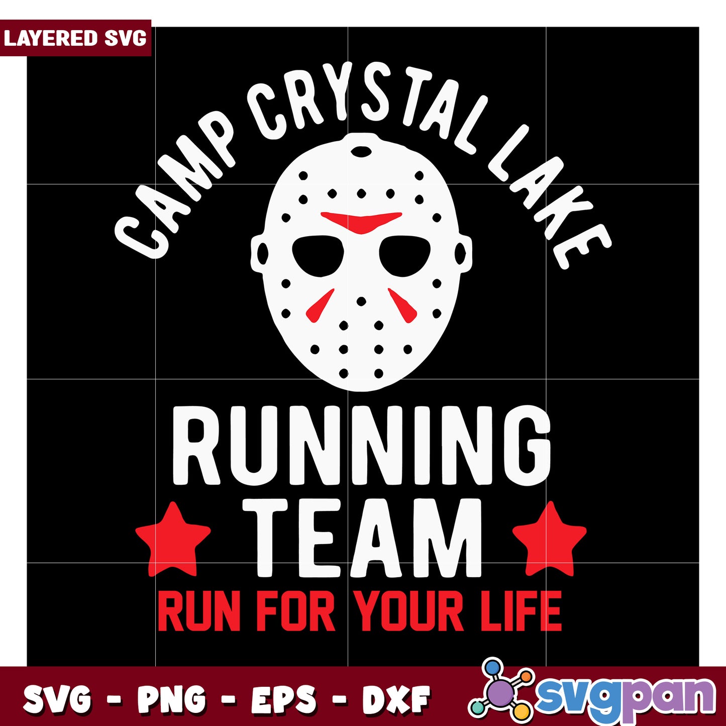 Camp Crystal Lake Running Team, run for your life with style