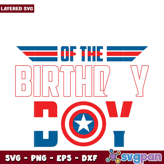 Captain America Brother of the birthday boy svg, marvel characters svg, digital download (1)