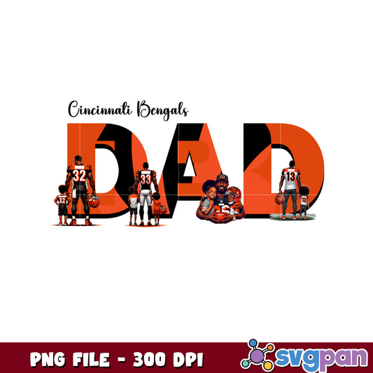 Cardinal bengals dad png, national football league png, amercan football png