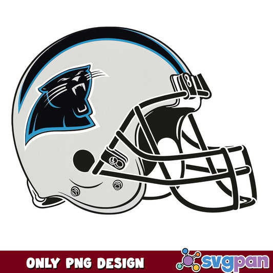 Carolina Panthers Helmet PNG, NFL Football Helmet, Panthers PNG