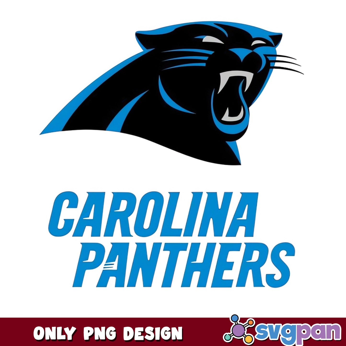 Carolina Panthers PNG, NFL Football Team Logo, Panthers PNG