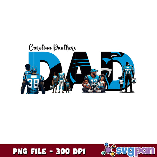 Carolina panthers dad png, nfl carolina panthers png, amercan football png