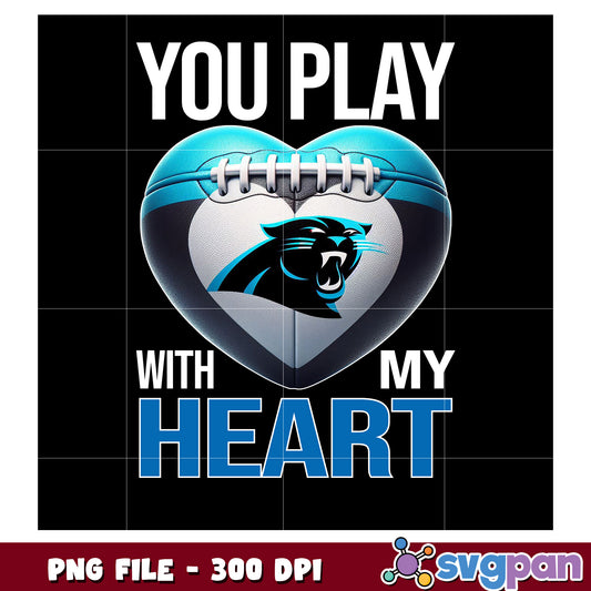 Carolina panthers nfl heart png, super bowl 2025 png, nfl games today png