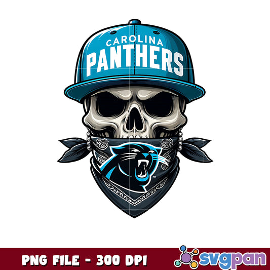 Carolina panthers skull png, amrican football games​ png, nfl schedule​ png