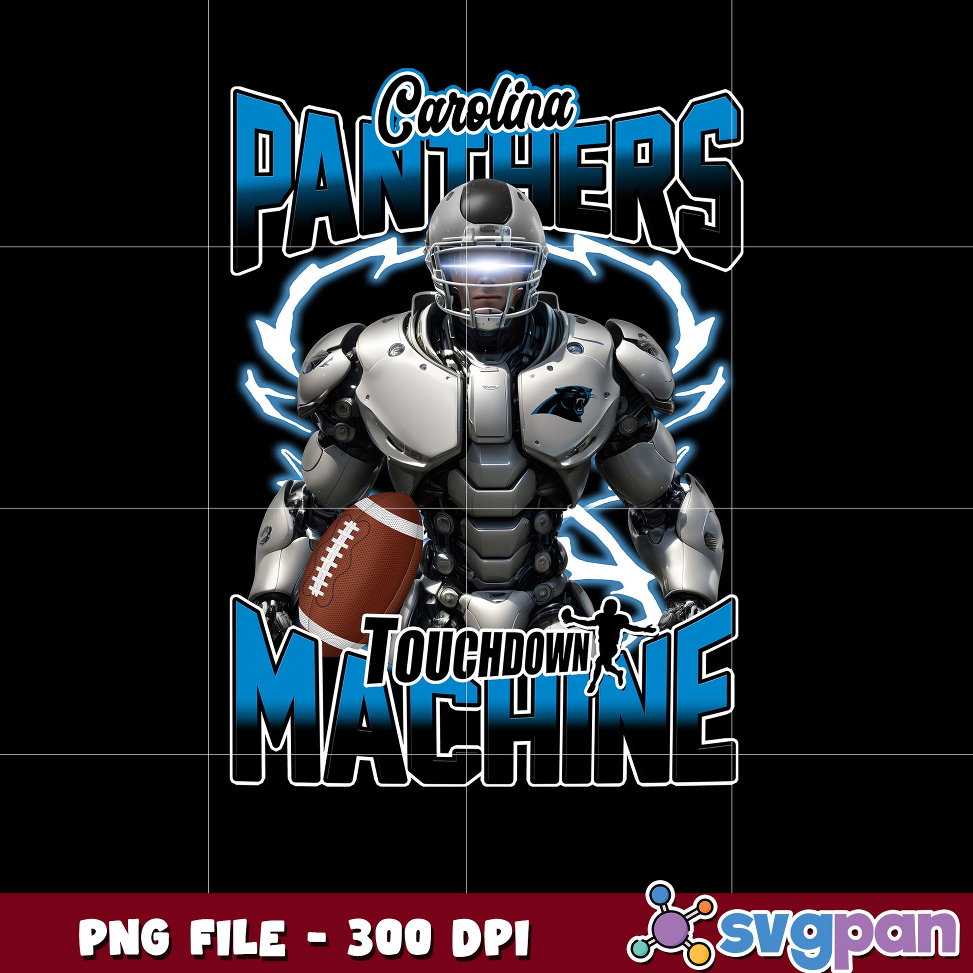 Carolina panthers touchdown machine png, super bowl 2025 png, nfl games today png