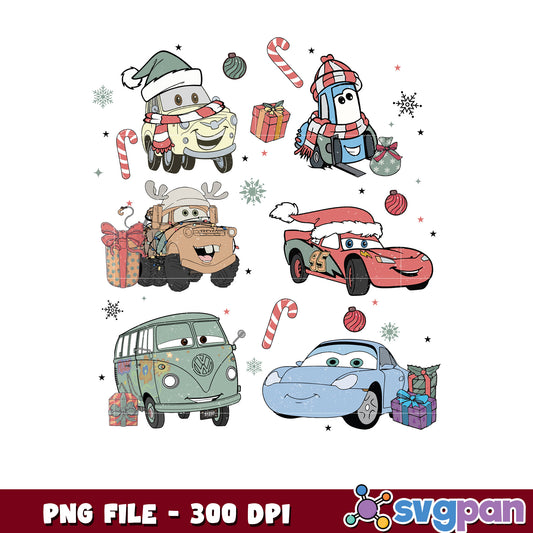 Cars christmas png, last christmas​​ png, christmas cookies​ png