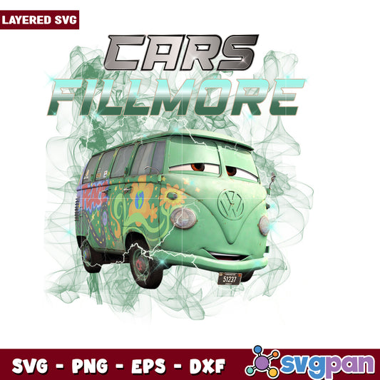 Cars fillmore png, summer time png, disneyland holiday png