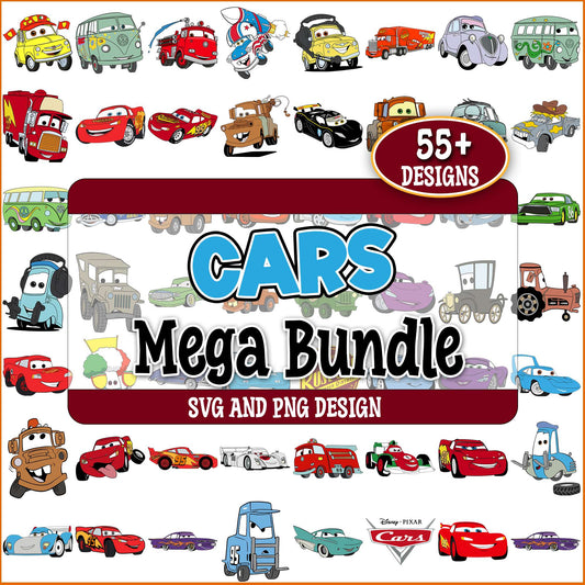 Cars funny design svg bundle