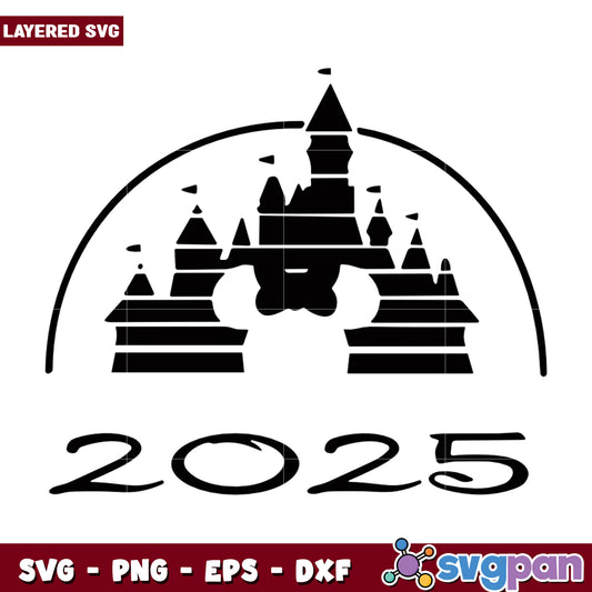 Castle Design SVG for 2025 Celebrations and Events