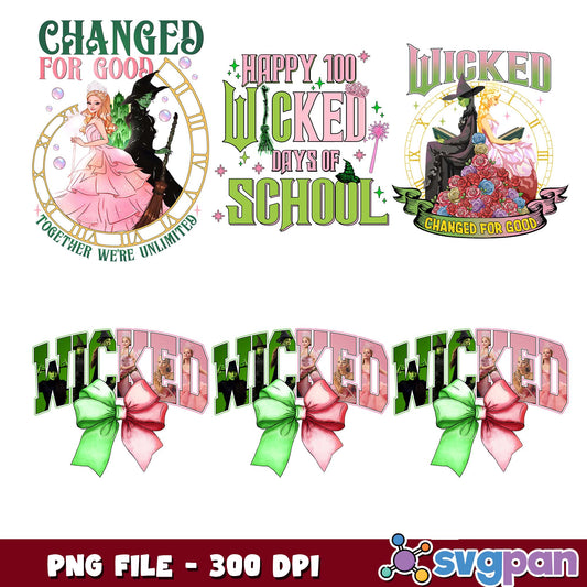 Changed for good wicked png bundle