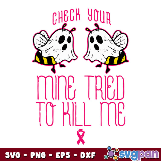 Check Your Boo Bees svg