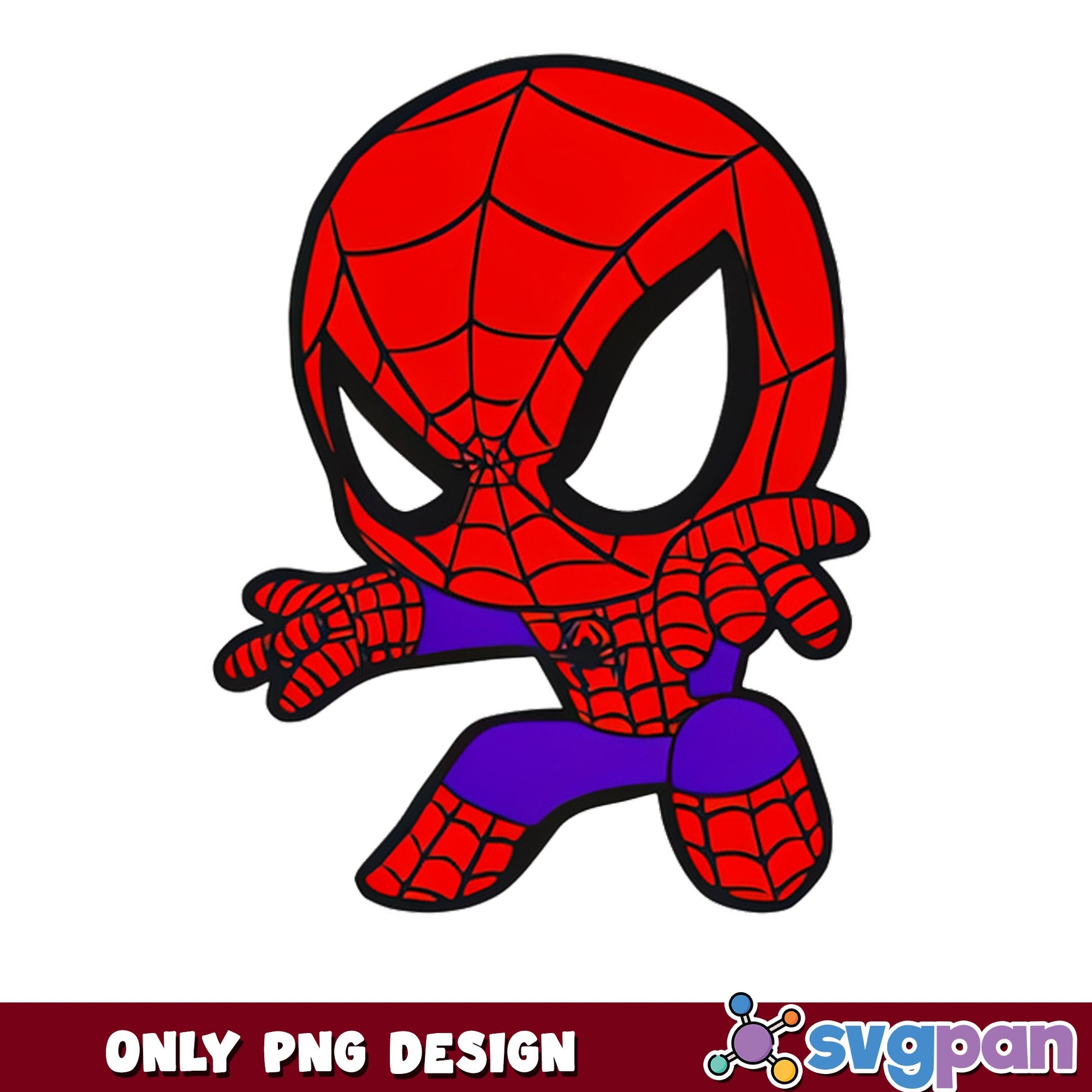 Chibi Spiderman PNG, Marvel Superhero PNG, Spider Man PNG