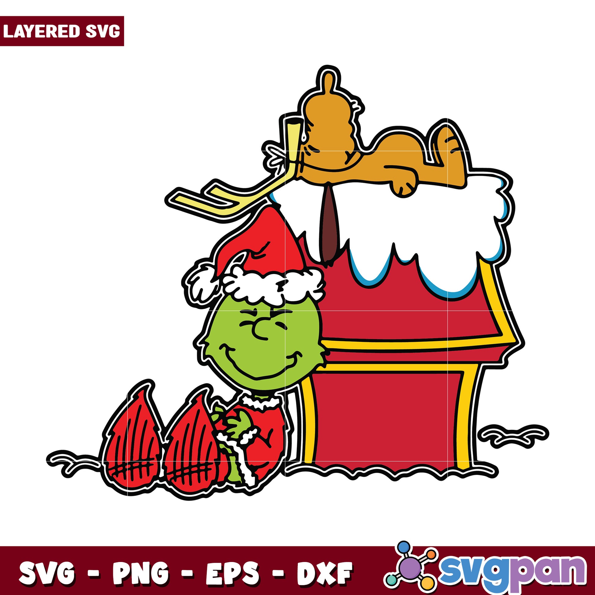 Chibi grinch christmas svg, christmas toys svg, the grinch 2 svg