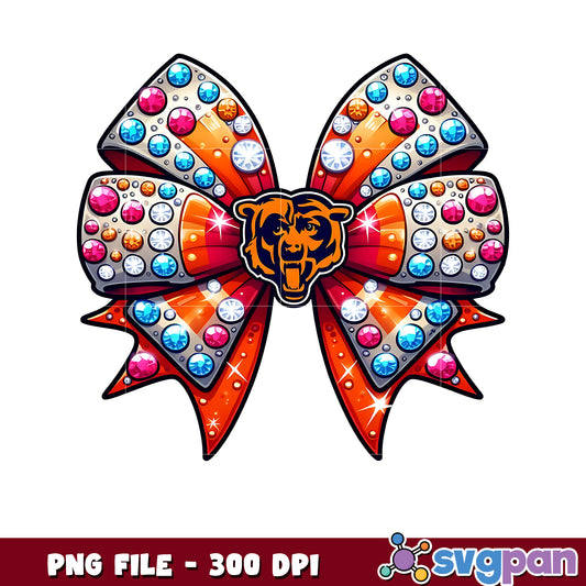 Chicago bears bowtie png, super bowl png, national football league png
