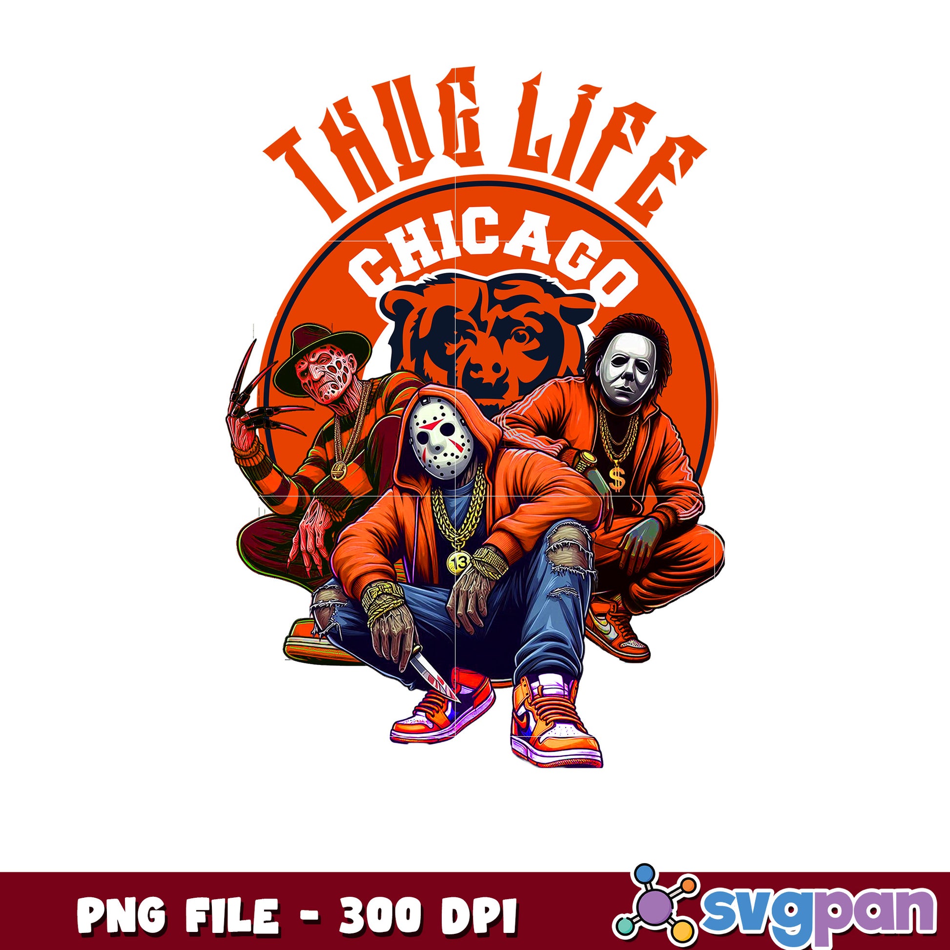Chicago bears thug life png, nfl games today, american football games png