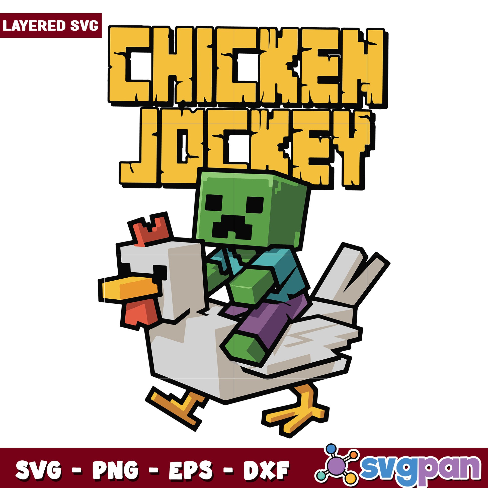 Chicken jokey svg, funny chicken riding design svg, farm animal humor svg